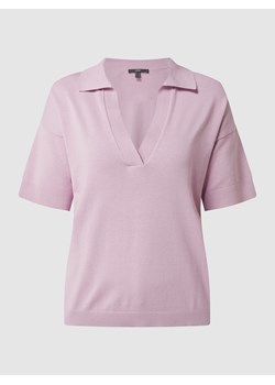 Koszulka polo z mieszanki bawełny ze sklepu Peek&Cloppenburg  w kategorii Bluzki damskie - zdjęcie 158627602