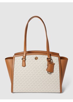 Torba tote z nadrukiem z logo model ‘CHANTAL’ ze sklepu Peek&Cloppenburg  w kategorii Torby Shopper bag - zdjęcie 158630831