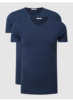 T-shirt ze streczem w zestawie 2 szt. ze sklepu Peek&Cloppenburg  w kategorii T-shirty męskie - zdjęcie 158636300