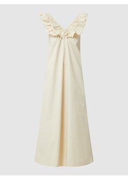 Długa sukienka z bawełny ekologicznej model ‘Francesca’ ze sklepu Peek&Cloppenburg  w kategorii Sukienki - zdjęcie 158639283