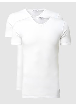 T-shirt ze streczem w zestawie 2 szt. ze sklepu Peek&Cloppenburg  w kategorii T-shirty męskie - zdjęcie 158658944