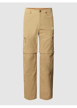 Spodnie cargo z wyhaftowanym logo model ‘Exploration’ ze sklepu Peek&Cloppenburg  w kategorii Spodnie męskie - zdjęcie 158662970
