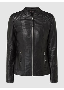 Kurtka skórzana w stylu Biker ze sklepu Peek&Cloppenburg  w kategorii Kurtki damskie - zdjęcie 158691904