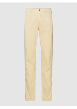 Spodnie materiałowe z lamowanymi kieszeniami model ‘Torino’ ze sklepu Peek&Cloppenburg  w kategorii Spodnie męskie - zdjęcie 158695861