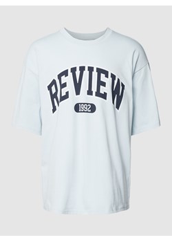 T-shirt z nadrukiem z logo ze sklepu Peek&Cloppenburg  w kategorii T-shirty męskie - zdjęcie 158696580