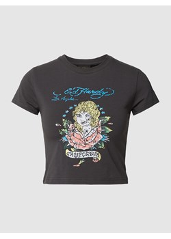 T-shirt krótki z nadrukowanym motywem model ‘CALIFORNIA DREAMER’ ze sklepu Peek&Cloppenburg  w kategorii Bluzki damskie - zdjęcie 158705912
