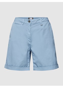 Bermudy o kroju straight fit z metaliczną zawieszką model ‘JACQUELINE’ ze sklepu Peek&Cloppenburg  w kategorii Szorty - zdjęcie 158710201