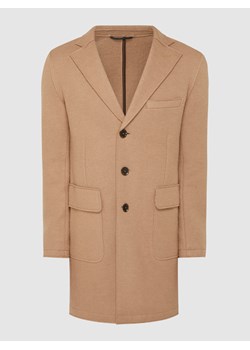 Płaszcz wełniany z mieszanki żywej wełny ze sklepu Peek&Cloppenburg  w kategorii Płaszcze męskie - zdjęcie 158717552