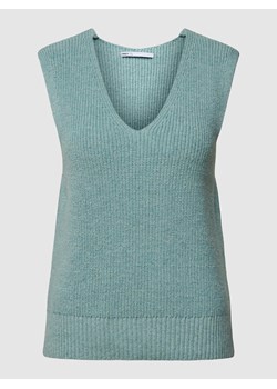 Sweter z dzianiny bez rękawów model ‘Paris’ ze sklepu Peek&Cloppenburg  w kategorii Kamizelki damskie - zdjęcie 158721134