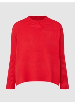 Sweter o pudełkowym kroju z domieszką kaszmiru ze sklepu Peek&Cloppenburg  w kategorii Swetry damskie - zdjęcie 158721303