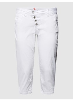 Spodnie capri z listwą guzikową model ‘Malibu’ ze sklepu Peek&Cloppenburg  w kategorii Spodnie damskie - zdjęcie 158725411