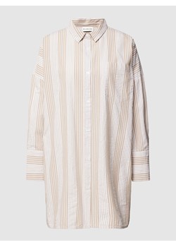 Bluzka koszulową o kroju oversized z kieszenią na piersi model ‘ETIENNE’ ze sklepu Peek&Cloppenburg  w kategorii Koszule damskie - zdjęcie 158725841
