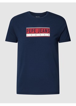 T-shirt z nadrukiem z logo ze sklepu Peek&Cloppenburg  w kategorii T-shirty męskie - zdjęcie 158734814