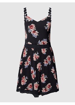 Sukienka mini z rozkloszowaną spódnicą model ‘KARMEN’ ze sklepu Peek&Cloppenburg  w kategorii Sukienki - zdjęcie 158751023
