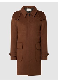 Krótki płaszcz z kapturem ze sklepu Peek&Cloppenburg  w kategorii Płaszcze męskie - zdjęcie 158754654