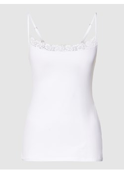 Top z koronkowym obszyciem ze sklepu Peek&Cloppenburg  w kategorii Bluzki damskie - zdjęcie 158758874