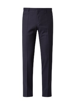 Spodnie do garnituru o kroju slim fit z żywej wełny — wodoodporne ze sklepu Peek&Cloppenburg  w kategorii Spodnie męskie - zdjęcie 158760641