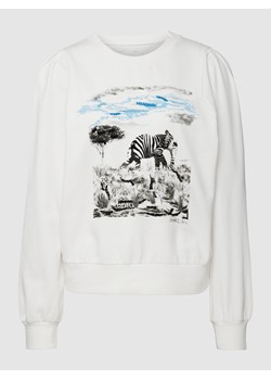 Bluza z nadrukiem z motywem ze sklepu Peek&Cloppenburg  w kategorii Bluzy damskie - zdjęcie 158762744