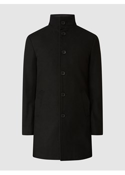 Krótki płaszcz z mieszanki wełny z efektem 2 w 1 model ‘Ontario’ ze sklepu Peek&Cloppenburg  w kategorii Płaszcze męskie - zdjęcie 158773504
