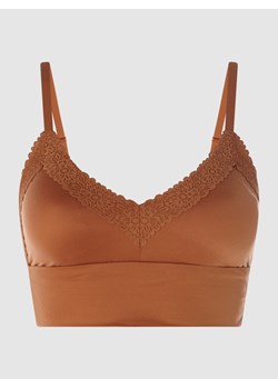 Biustonosz typu bralette z kwiatową koronką – watowany ze sklepu Peek&Cloppenburg  w kategorii Biustonosze - zdjęcie 158776781
