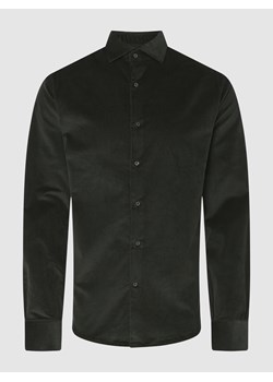 Koszula sztruksowa o kroju regular fit z dodatkiem streczu ze sklepu Peek&Cloppenburg  w kategorii Koszule męskie - zdjęcie 158777851