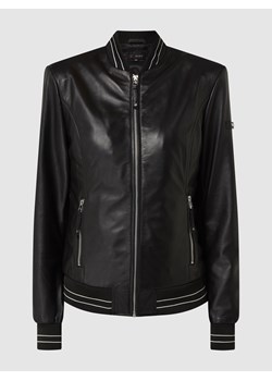 Bluzon ze skóry ze sklepu Peek&Cloppenburg  w kategorii Kurtki damskie - zdjęcie 158782044