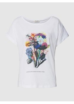 T-shirt z nadrukowanym motywem ze sklepu Peek&Cloppenburg  w kategorii Bluzki damskie - zdjęcie 158782283