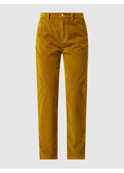 Spodnie sztruksowe o kroju mom fit z bawełny ze sklepu Peek&Cloppenburg  w kategorii Spodnie damskie - zdjęcie 158788841