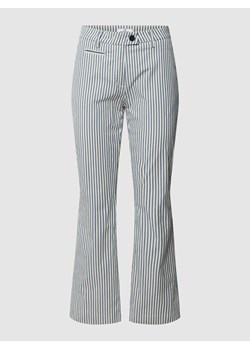 Spodnie ze wzorem w paski model ‘NEW YORK’ ze sklepu Peek&Cloppenburg  w kategorii Spodnie damskie - zdjęcie 158801182