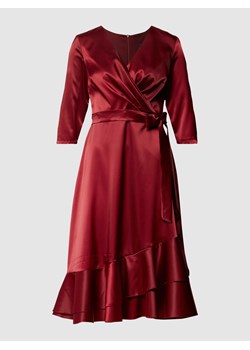 Sukienka koktajlowa z dekoltem w serek ze sklepu Peek&Cloppenburg  w kategorii Sukienki - zdjęcie 158806203