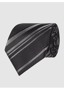 Krawat z czystego jedwabiu (7,5 cm) ze sklepu Peek&Cloppenburg  w kategorii Krawaty - zdjęcie 158815893