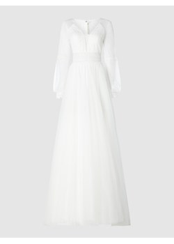 Suknia ślubna z koronką szydełkową ze sklepu Peek&Cloppenburg  w kategorii Sukienki - zdjęcie 158816664