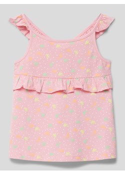 Top na ramiączkach ze wzorem na całej powierzchni ze sklepu Peek&Cloppenburg  w kategorii Bluzki dziewczęce - zdjęcie 158821813