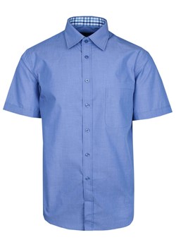 Koszula Wólczanka - Kr. Rękaw - Niebieska - Regular KSKWKOWWLCNlv6056rg ze sklepu JegoSzafa.pl w kategorii Koszule męskie - zdjęcie 158834743