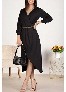 Sukienka FEDERLA BLACK ze sklepu Ivet Shop w kategorii Sukienki - zdjęcie 158838180