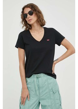 Levi&apos;s t-shirt bawełniany 2-pack ze sklepu ANSWEAR.com w kategorii Bluzki damskie - zdjęcie 158842830