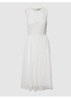 Suknia ślubna z cekinowym obszyciem ze sklepu Peek&Cloppenburg  w kategorii Sukienki - zdjęcie 158848631