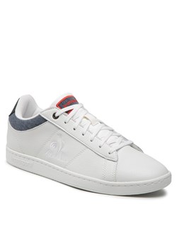 Sneakersy Le Coq Sportif Court Allure Workwear 2220196 Optical White/Black ze sklepu eobuwie.pl w kategorii Buty sportowe męskie - zdjęcie 158858730