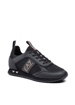 Sneakersy EA7 Emporio Armani X8X027 XK050 M701 Triple Black/Gold ze sklepu eobuwie.pl w kategorii Buty sportowe męskie - zdjęcie 158858772