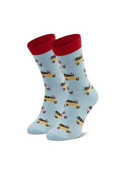 Skarpety Niskie Damskie Dots Socks DTS-SX-483-Z-4346 Niebieski ze sklepu eobuwie.pl w kategorii Skarpetki męskie - zdjęcie 158863693