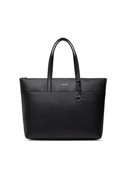 Torebka Calvin Klein Ck Must Shopper Lg W/Slip Pkt K60K609675 Ck Black BAX ze sklepu eobuwie.pl w kategorii Torby Shopper bag - zdjęcie 158886834