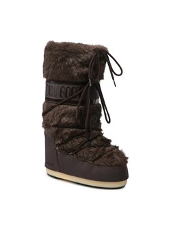 Śniegowce Moon Boot Icon Faux Fur 14089000 Brown D ze sklepu eobuwie.pl w kategorii Śniegowce damskie - zdjęcie 158889802