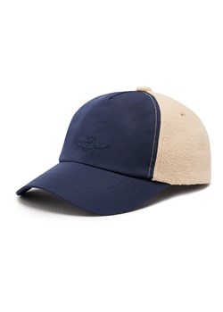 Czapka z daszkiem Aeronautica Militare Cappellino 222HA1110CT3003 Blue Navy/Abbey Stone/Arancio Scuro 94243 ze sklepu eobuwie.pl w kategorii Czapki z daszkiem męskie - zdjęcie 158894613