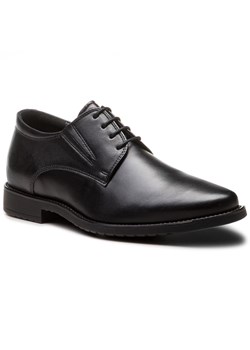 Półbuty Salamander Adam 31-69001-01 Black ze sklepu eobuwie.pl w kategorii Buty eleganckie męskie - zdjęcie 158895372