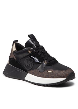 Sneakersy MICHAEL Michael Kors Theo Trainer 43F1THFS2B Black ze sklepu eobuwie.pl w kategorii Buty sportowe damskie - zdjęcie 158896424
