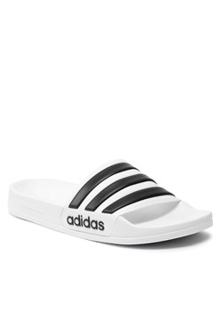 Klapki adidas adilette Shower GZ5921 Cloud White/Core Black/Cloud White ze sklepu eobuwie.pl w kategorii Klapki męskie - zdjęcie 158896441
