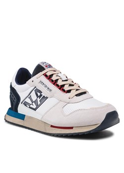 Sneakersy Napapijri Virtus NP0A4GTK White/Navy 01A ze sklepu eobuwie.pl w kategorii Buty sportowe męskie - zdjęcie 158901012