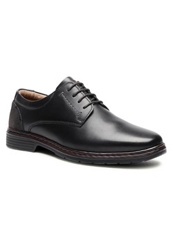 Półbuty Josef Seibel Alastair 01 42801 860 100 Schwarz ze sklepu eobuwie.pl w kategorii Buty eleganckie męskie - zdjęcie 158907571