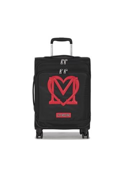 Mała Twarda Walizka LOVE MOSCHINO JC5101PP0FKX000B Nero/Rosso ze sklepu eobuwie.pl w kategorii Walizki - zdjęcie 158920744