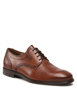 Półbuty Lloyd Koog 18-391-03 Cognac ze sklepu eobuwie.pl w kategorii Buty eleganckie męskie - zdjęcie 158926362